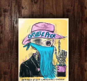 Orville Peck October 5th 2019 Lincoln Hall Chicago LTD AP Gig Concert Poster - Picture 1 of 1