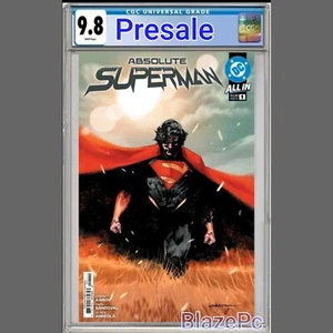 Absolute Superman #1 CGC 9.8 Rafa Sandoval Cubierta A Aaron DC 2024 PREVENTA - Imagen 1 de 1