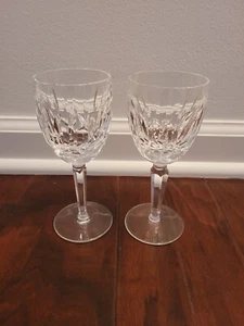 Juego de 2 copas de vino Waterford Crystal Kildare patrón Claret 6 1/2 - Imagen 1 de 6