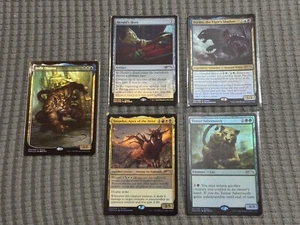 SET OF 5 FOIL APAC League MTG 2022 Year Of The Tiger Promo NM English - Picture 1 of 7