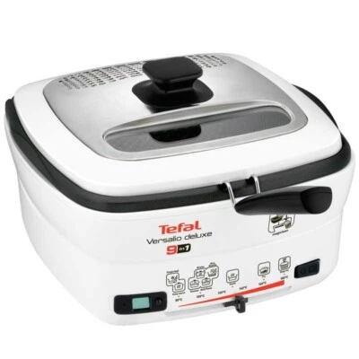 Tefal FR4950 Versalio Deluxe 9-in-1 Multi-Funktions-Fritteuse Multikocher Weiß - Bild 1 von 4