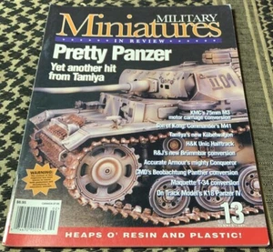 MMIR #13 M3 M41 KUBELWAGEN BRUMMBAR T34 Military Miniatures In Review OOP - Picture 1 of 1