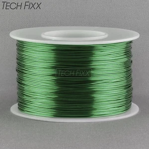 Magnet Wire 24 Gauge AWG Enameled Copper 396 Feet Tattoo Coil Winding 155C Green - Picture 1 of 1