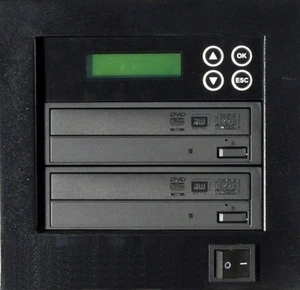 NEW!! MediaStor #a04 1-1, 1 to 1 Target 24X DVD Burner Duplicator Replication - Picture 1 of 1