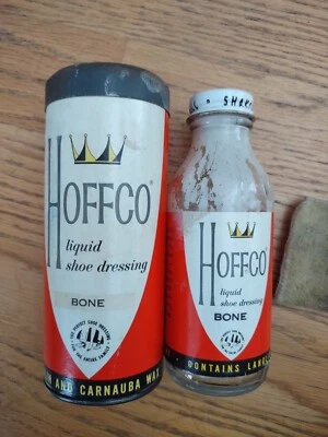Esmalte líquido vintage Hoffco para aderezo publicidad color hueso  Foto 1 de 4