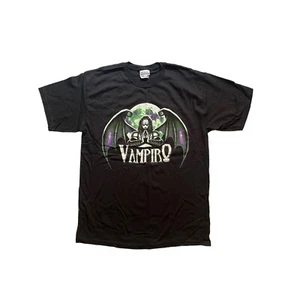 Vintage 2007 Vampiro Wrestling Society X Pro Wrestling T Shirt MTV Medium WCW - Picture 1 of 3
