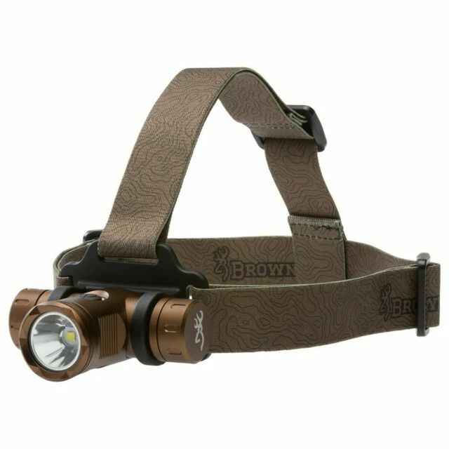 Browning Blackout Elite USB Rechargeable Headlamp - Brown