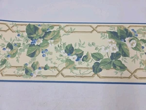 Vintage York Wallpaper Border Vines Plant Leaves 3 Rolls 5 Yds Each GC5830B - Picture 1 of 5