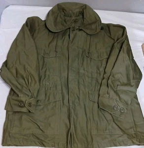 1961 Vintage Vietman era  US USAF FIELD JACKET Coat Mens Med OG-107 military - Picture 1 of 11