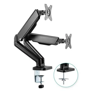 mbeat activiva ErgoLife Dual Monitor Screen Steel Gas Spring Monitor Arm - Picture 1 of 3