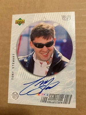 1999 TONY STEWART UPPER DECK ROAD TO THE CUP AUTOGRAPH - Image 1 of 2