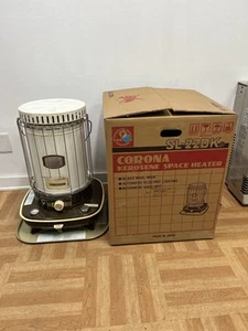Corona Portable Kerosene Heater automatic shut-off Indoor SL-22DK vintage w/ BOX - Picture 1 of 9