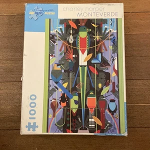 Pomegranate Charley Harper Monteverde 1000 Piece Puzzle Complete - Picture 1 of 1