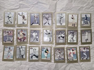 2002 Fleer Fall Classic Baseball Set 1-100 Karten Babe Ruth Gehrig Cobb Dimaggio - Bild 1 von 7