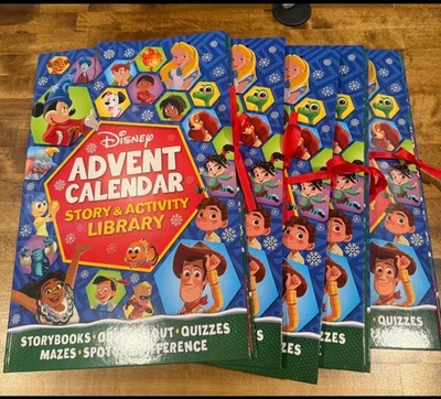 Disney Advent Calendar Story & Activity Library 2024 Edition - Christmas - New - Image 1 of 4