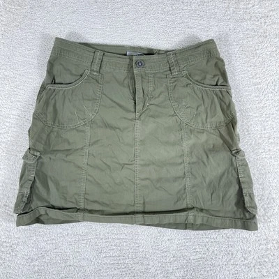 Falda KUHL Para Mujer 6 Verde Senderismo Militar Ejército Y2K Grunge Gorpcore Carga Foto 1 de 4