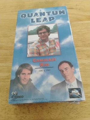 Quantum Leap VHS Camikazi Kid New Sealed T2 Jason Priestley Foto 1 de 4