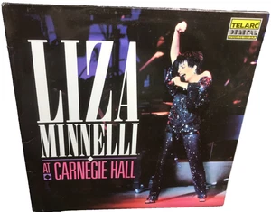 LIZA MINNELLI at Carnegie Hall 1987 GER TELARC STEREO 2 X VINYL LP (DOUBLE) - Picture 1 of 9