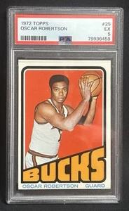 1972 Topps Oscar Robertson Bucks PSA 5 #25 NR - Bild 1 von 3