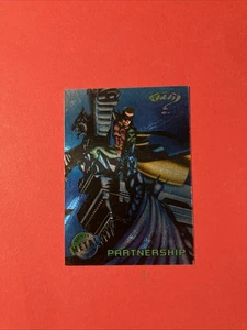 Batman Forever 1995 Dc Comics Fleer Metal #76 Robin Gargoyle Gotham City - Picture 1 of 4