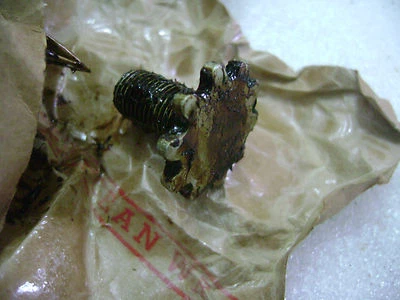 Tornillo de freno de emergencia militar Jeep Willys MB GPW M38 CJ-2A/3A/3B/5/6 rosca izquierda Foto 1 de 2