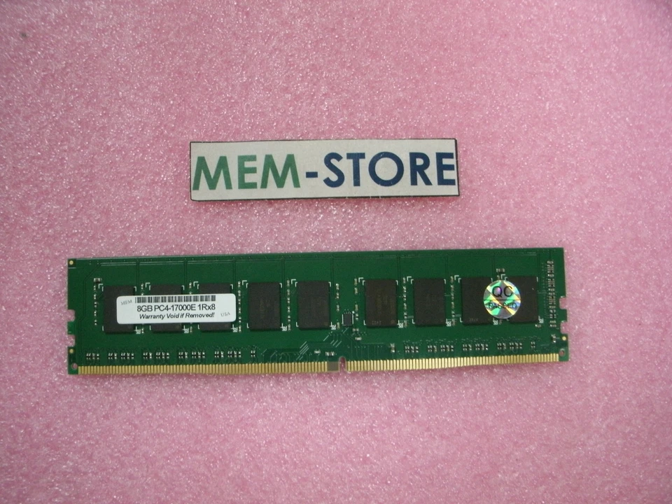 819880-B21 8GB DDR4 2133MHz ECC UDIMM RAM Proliant Gen9 10/100 Series Compatible - Image 1 of 1