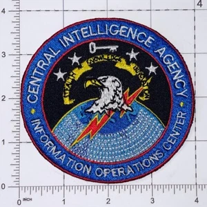 Central Intelligence Agency CIA Information OPS Center Patch Hook & Iron-On A625 - Picture 1 of 2