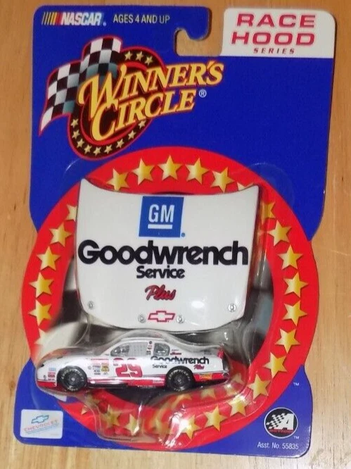 KEVIN HARVICK 1:64 GM GOODWRENCH ROOKIE CAR RACE HOOD (WC) - Image 1 of 1
