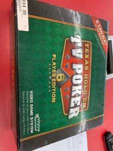 Texas Hold’Em TV Poker 6 Player Edition Video Game System Plug Into TV PLAY - Picture 1 of 3