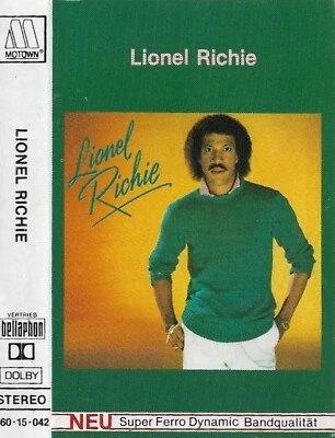 LIONEL RICHIE LIONEL RICHIE CASSETTE ALBUM Bellaphon Motown Rhythm & Blues Soul - Image 1 of 4