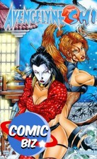 AVENGELYNE SHI #1/2 (2001) 1ST PRINT BAGGED & BOARDED AVATAR COMICS MYCHAELS VAR