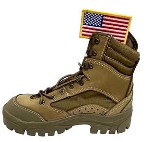 NEW Bates Hot Weather USGI Mountain Combat Hiker Boots Vibram Sole Size 9.5 W - Picture 1 of 12