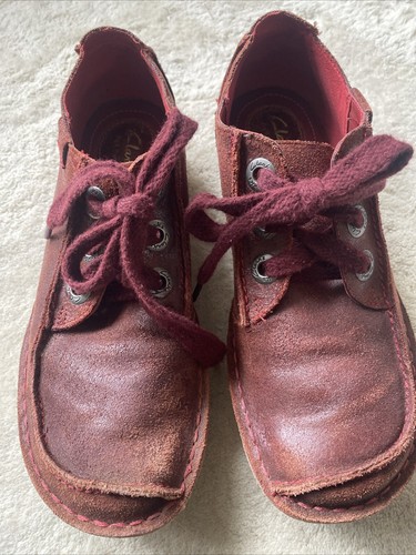 Scarpe donna Clarks Funny Dream bordeaux UK 5 D EU 38 lacci ballerine mocassini