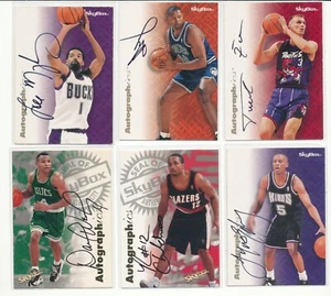 1996-97 Skybox Premium Andrew Lang Autographics Auto - Picture 1 of 1