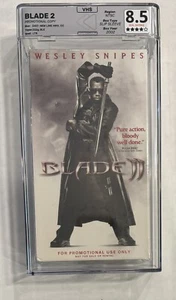 Blade 2 Very RARE VHS PROMO 🔥 REWIND 8.5; 4/5 Seal! 2002 Wesley Snipes | HORROR - Picture 1 of 7