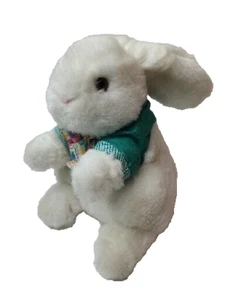 VTG Peter Cottontail Commonwealth 9" Bunny White Rabbit Plush Stuffed Animal - Picture 1 of 9