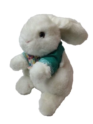 VTG Peter Cottontail Commonwealth 9" Bunny White Rabbit Plush Stuffed Animal - Image 1 of 4