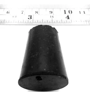 Rubber Stopper Tapered Hole Plug, Fits 17mm To 19mm Round Holes, Free Shipping! - Picture 1 of 12