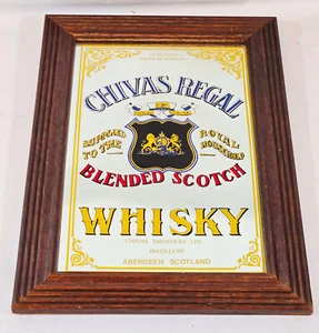 Chivas Regal Mirror, Breweriana, Pub Mirror, Man Cave, Advertising Mirror, RARE - Picture 1 of 7