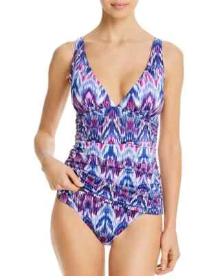 Camiseta Tankini Tommy Bahama Mirage Estampado Ikat Talla XS NUEVA CON ETIQUETAS Foto 1 de 2
