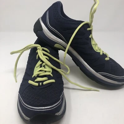 Zapatillas deportivas ABEO AEROsystem para mujer talla 10M azul marino verde lima Foto 1 de 4