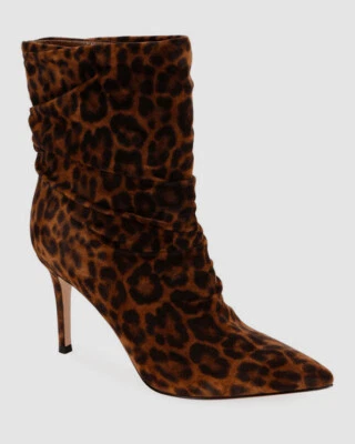 $660 Gianvito Rossi женщин коричневый леопард громоздкие ботинки размер ЕС 36,5/США 6,5 - Изображение 1 из 4