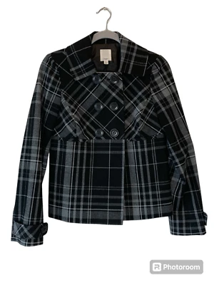 Halogen Women's Black and Grey Jacket Size Small - Image 1 of 4