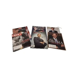 President Barack Obama Magazine Lot Of 6 Time Ebony Life Essence More 2008 2009 - Picture 1 of 16