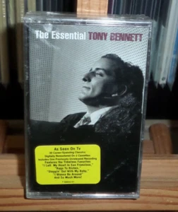 TONY BENNETT THE ESSENTIAL NEW DOUBLE CASSETTE I LEFT MY HEART IN SAN FRANCISCO - Picture 1 of 5