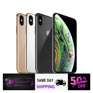 Apple iPhone XS 64GB 256GB iOS (CDMA + GSM) Unlocked Verizon At&t T-Mobile - Picture 1 of 8