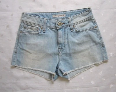 MAVI Jeans Co. JUDY 切割磨损牛仔短裤浅水洗尺寸 2 / W25  — 第 1/4 张图片