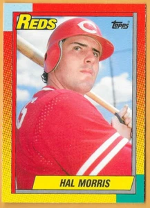 Hal Morris Cincinnati Reds #76T - Topps negociado casi nuevo-como nuevo 1990 - Imagen 1 de 2