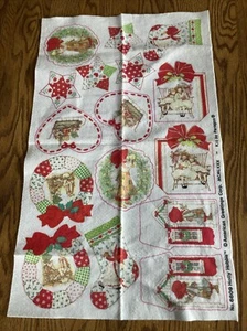 Vintage Holly Hobbie Sew N Stuff Christmas Ornaments Fabric Only - Picture 1 of 4