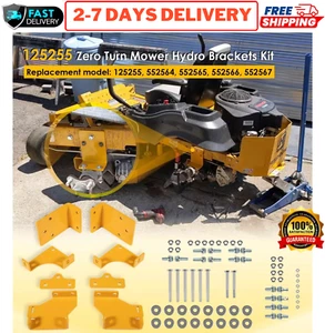 For Hustler Upgrade Transmission Hydro Brackets Kit for Raptor SD SDX 125255 - Picture 1 of 16
